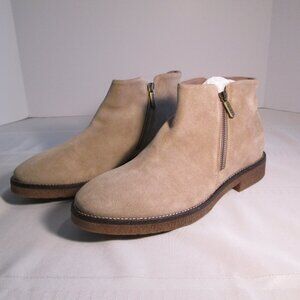 Italeau Waterproof Foliana Booties Taupe Lavato Sz 43/12 NIB